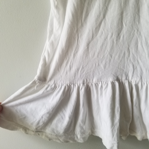 The Great The Ruffle Tee White size 1 - Picture 8 of 14